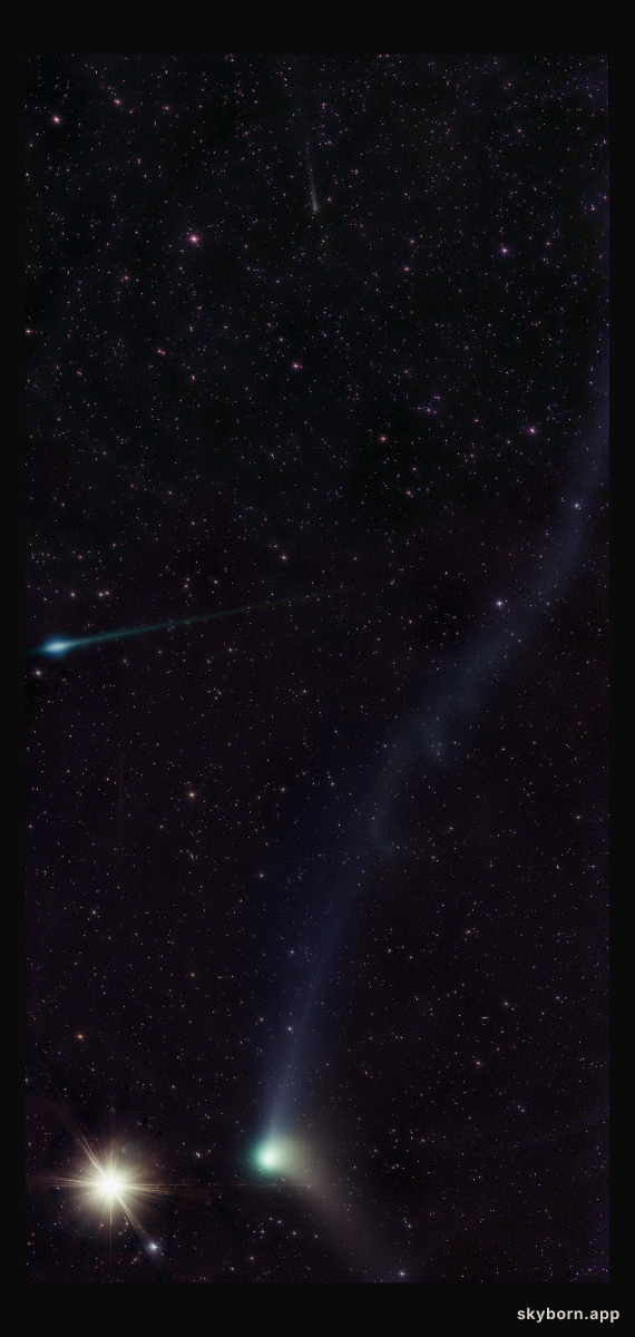 Comets and Bright Star