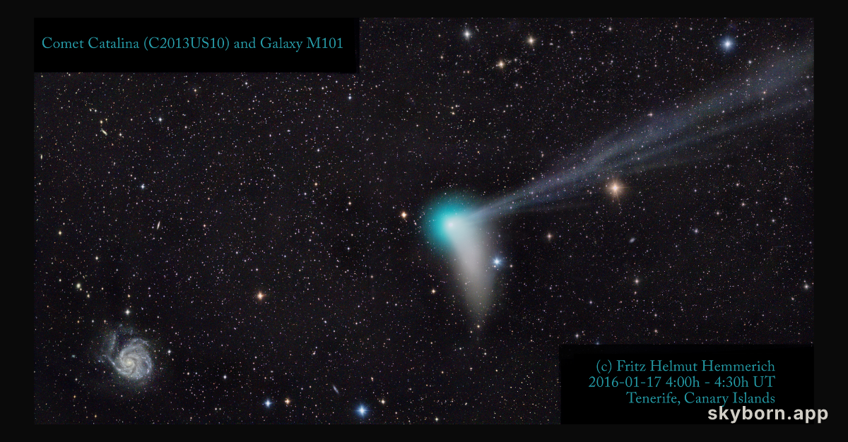 The View Toward M101