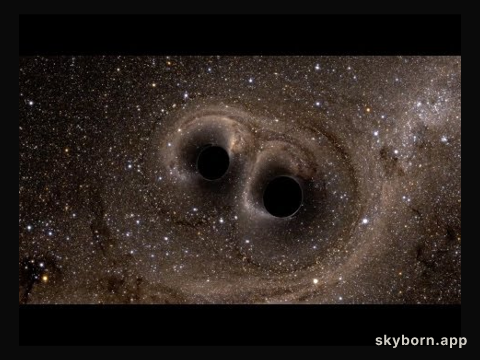 Two Black Holes Merge