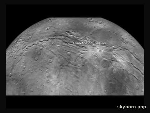 Flying Over Pluto's Moon Charon
