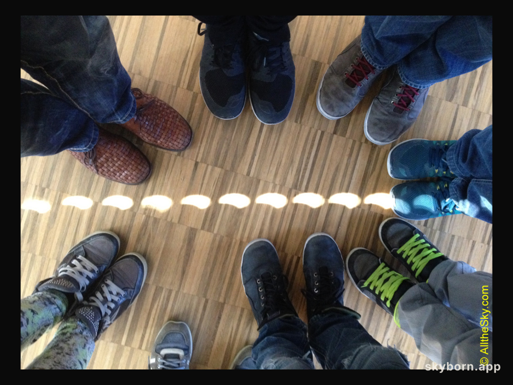 Solar Eclipse Shoes in the Classroom