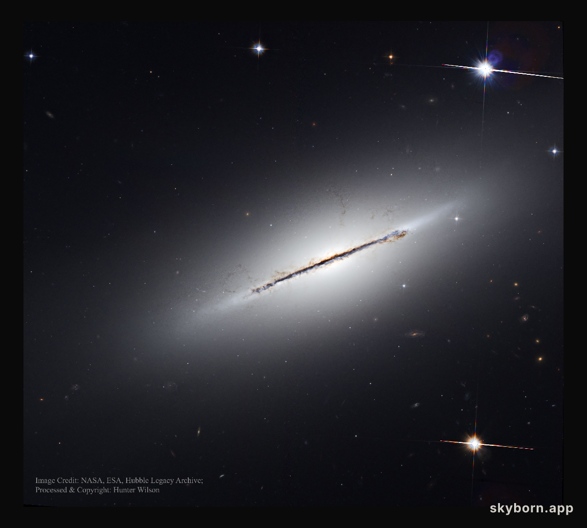 Edge-On Galaxy NGC 5866