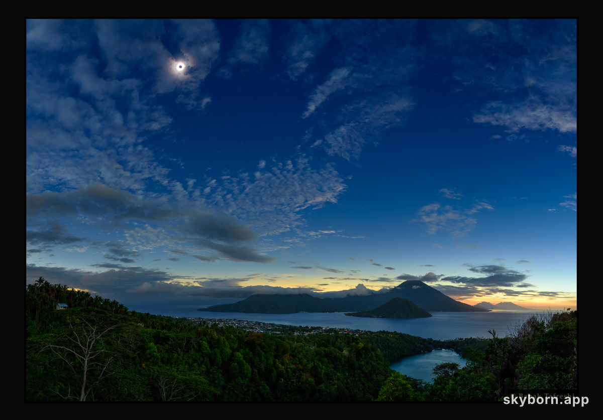 Dark Sun over Ternate