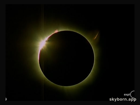 Cheering a Total Solar Eclipse