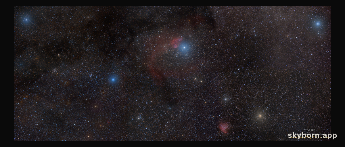 The W in Cassiopeia