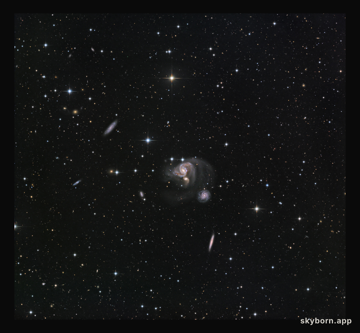 Hickson 91 in Piscis Austrinus