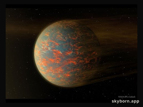 Cancri 55 e: Climate Patterns on a Lava World