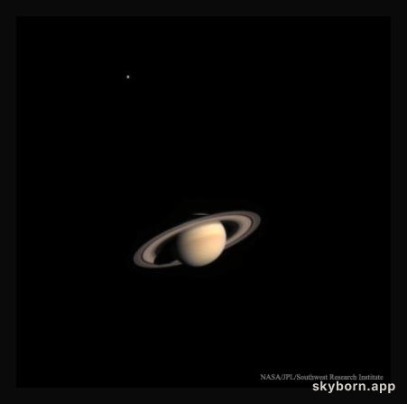 Cassini Approaches Saturn