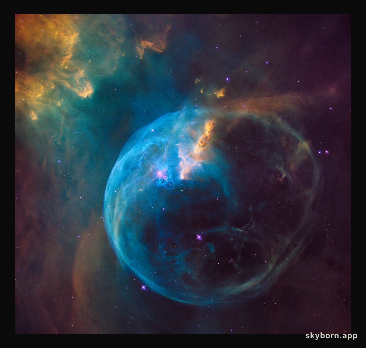 NGC 7635: The Bubble Nebula