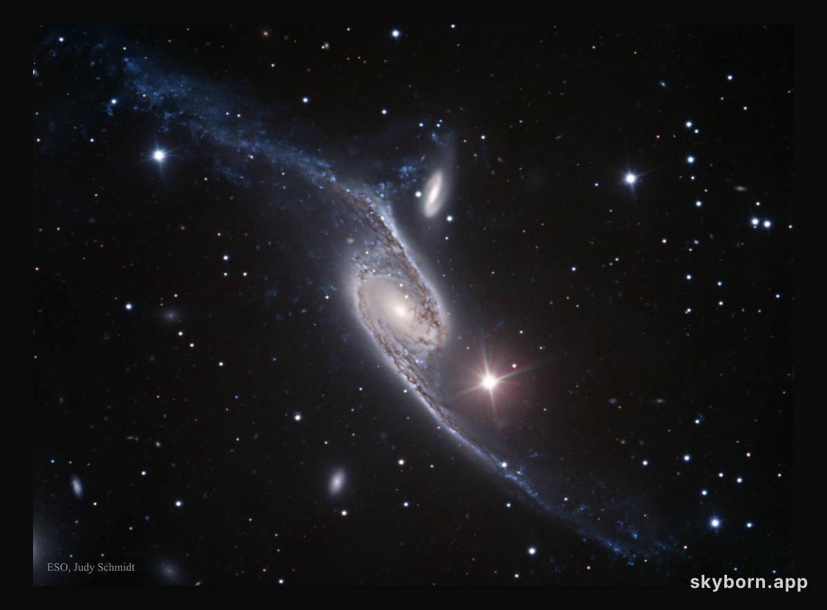 NGC 6872: A Stretched Spiral Galaxy