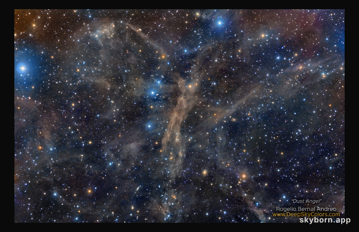 A Dust Angel Nebula