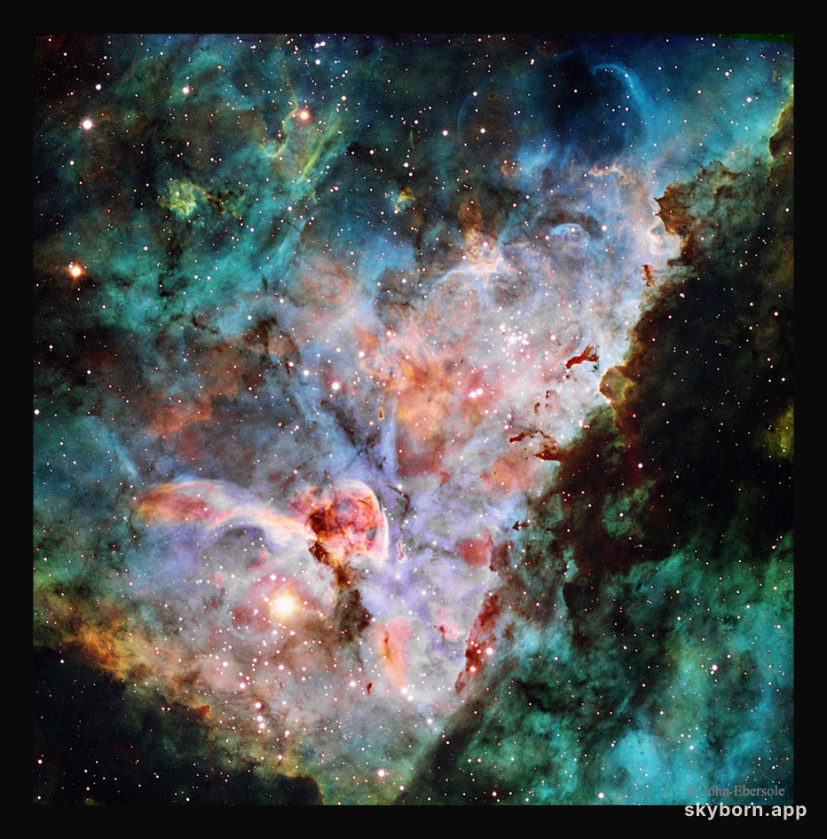 Clouds of the Carina Nebula