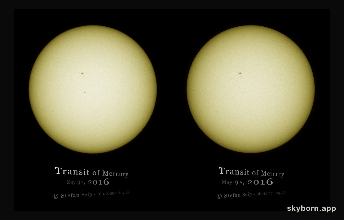 3D Mercury Transit