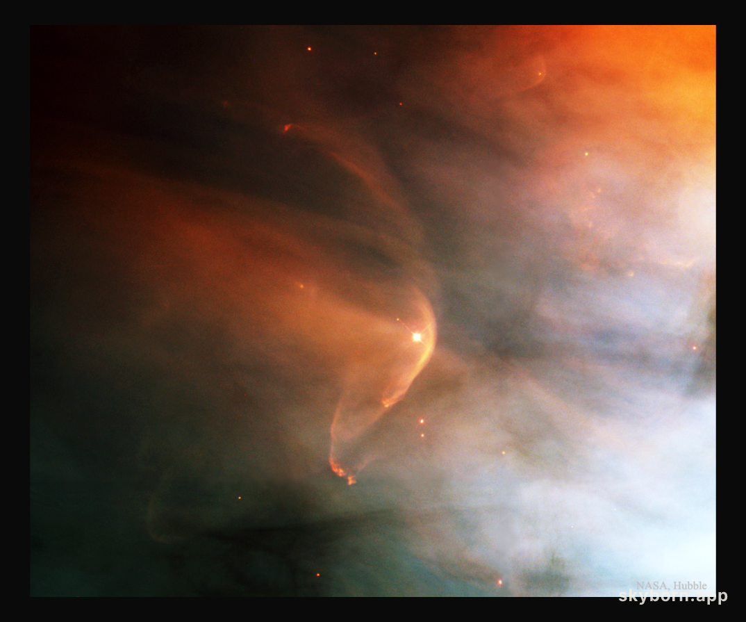 LL Orionis: When Cosmic Winds Collide