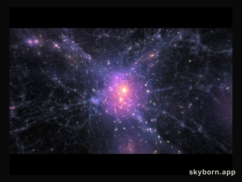Galaxy Evolution Tracking Animation