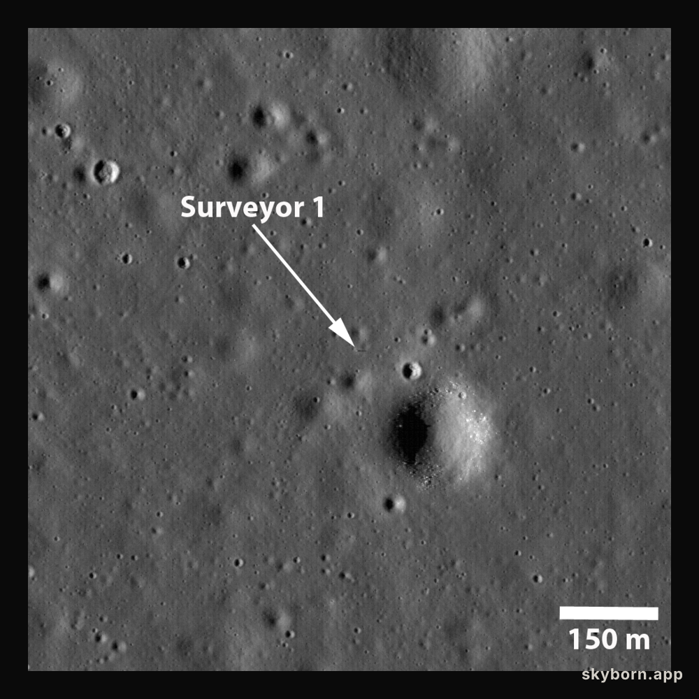The Shadow of Surveyor 1