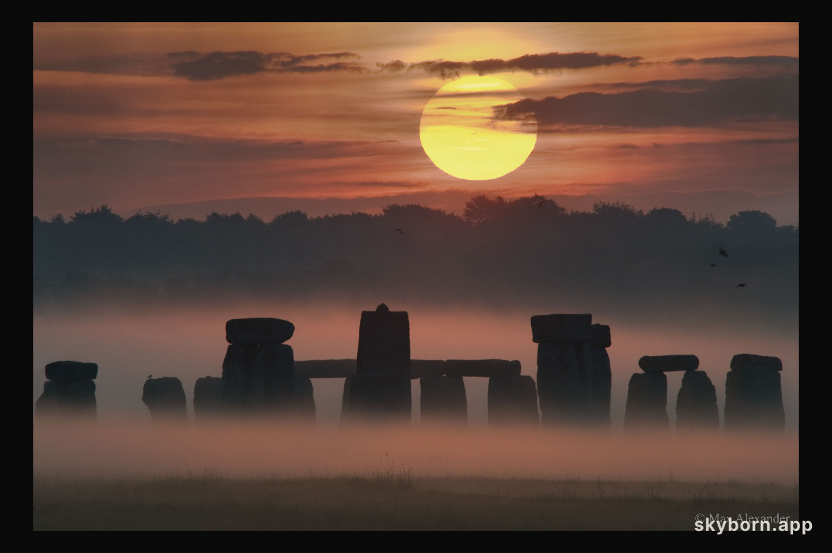 Sunrise Solstice over Stonehenge