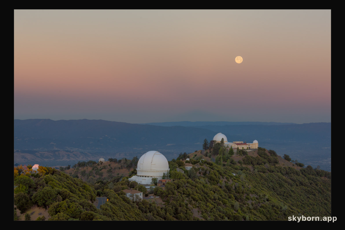 Solstice Dawn and Full Moonset