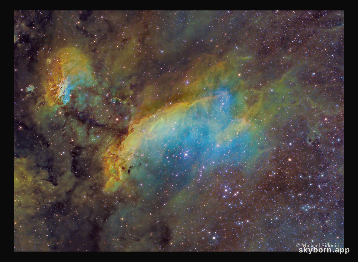 IC 4628: The Prawn Nebula