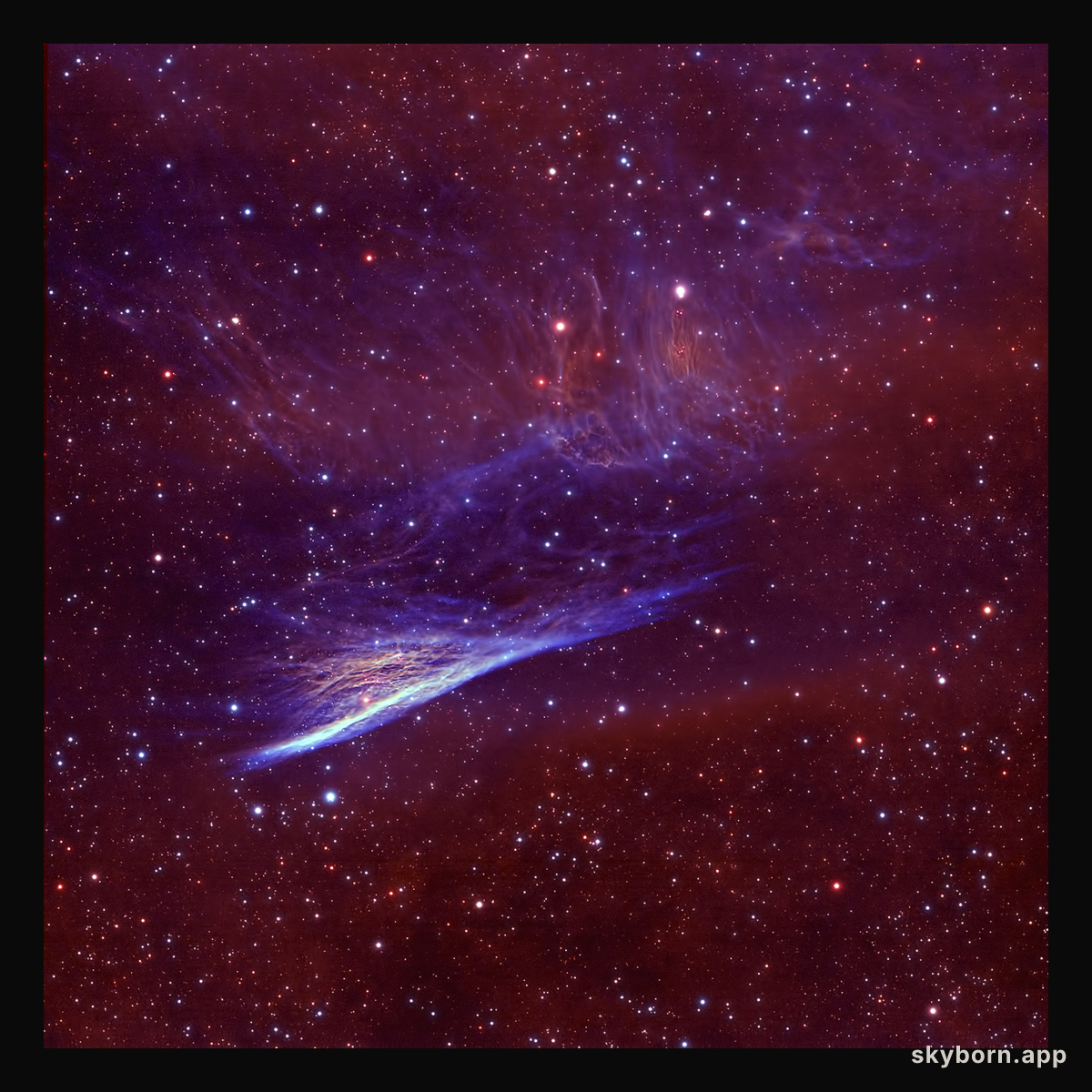 NGC 2736: The Pencil Nebula