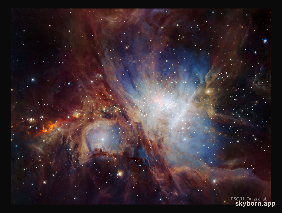 The Orion Nebula in Infrared from HAWK-I