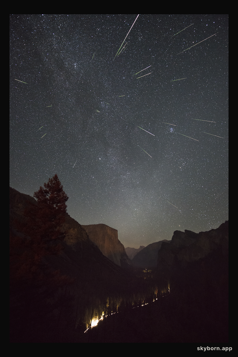 Perseid Night at Yosemite