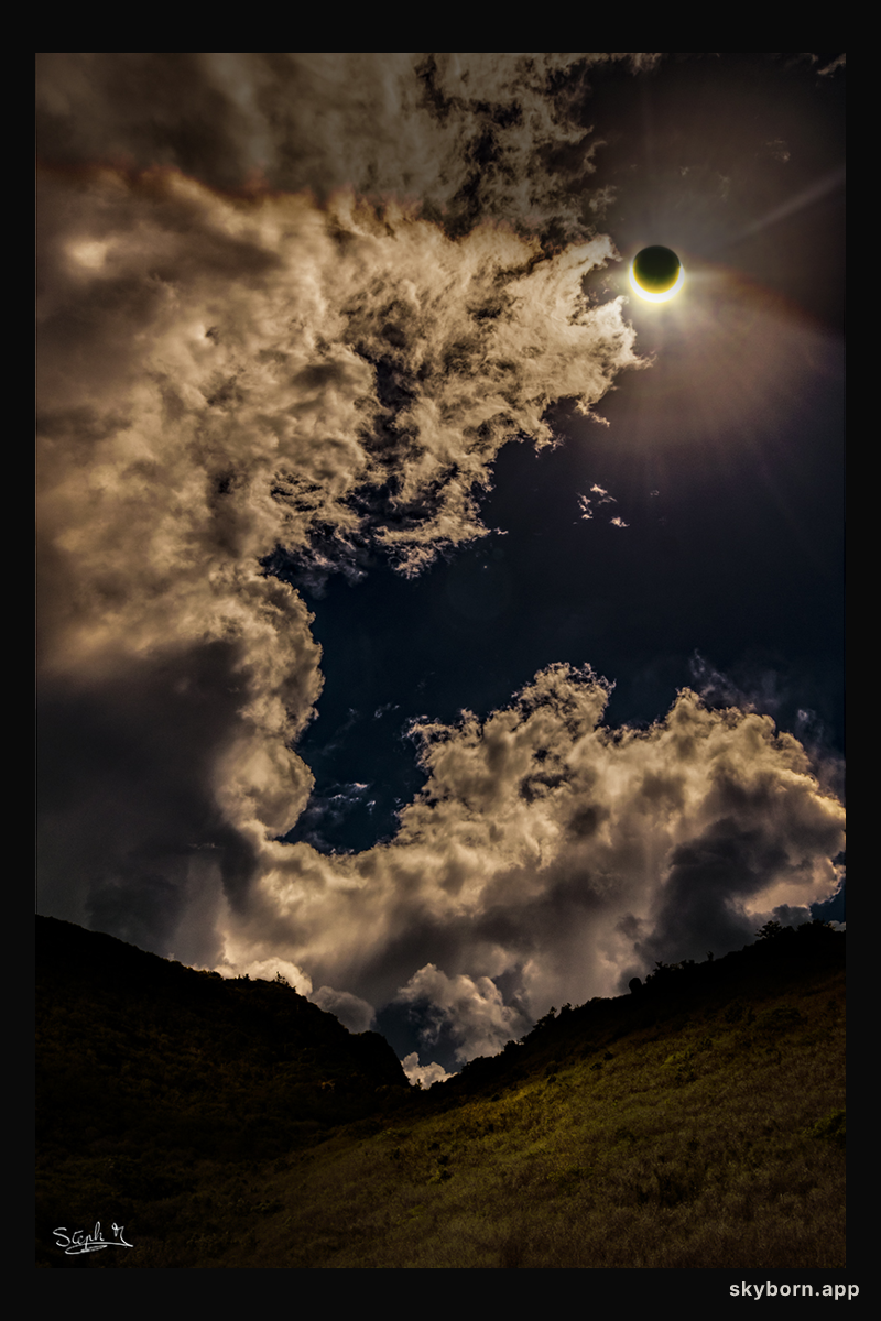 Reunion Island Eclipse