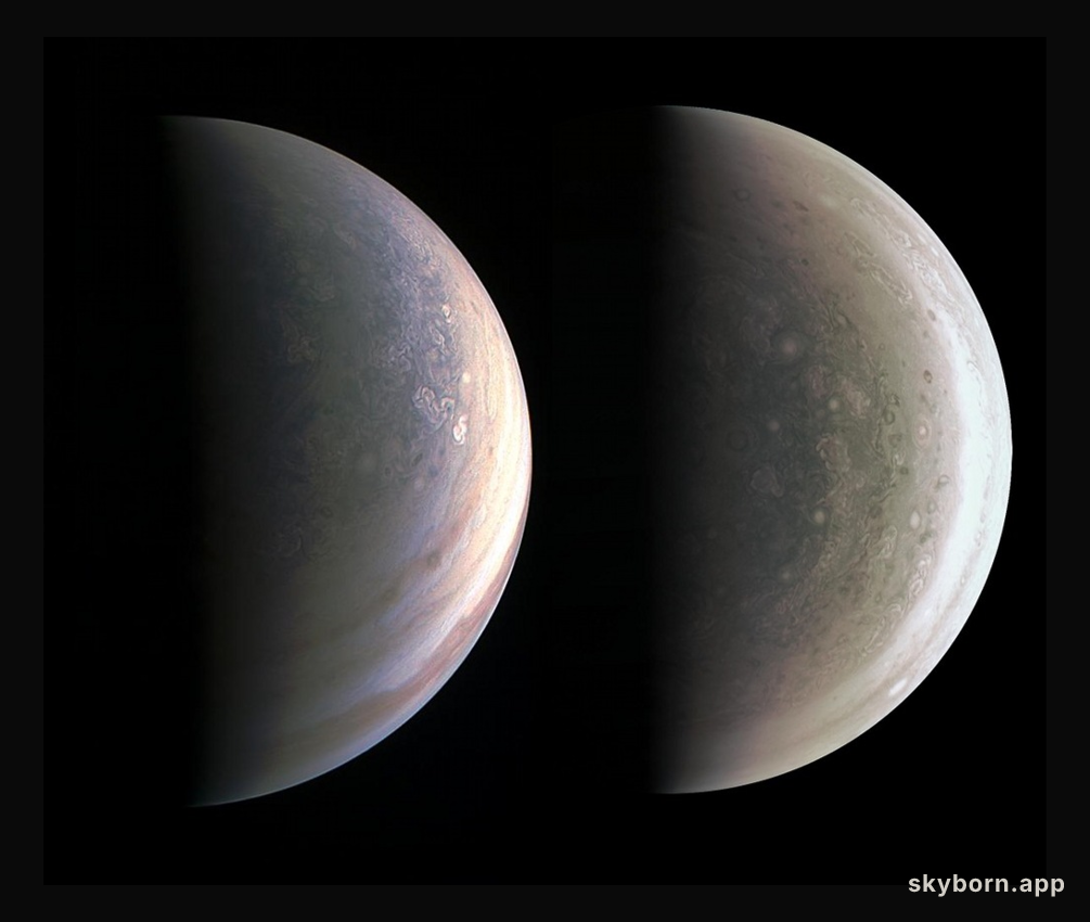 The North and South of Jupiter
