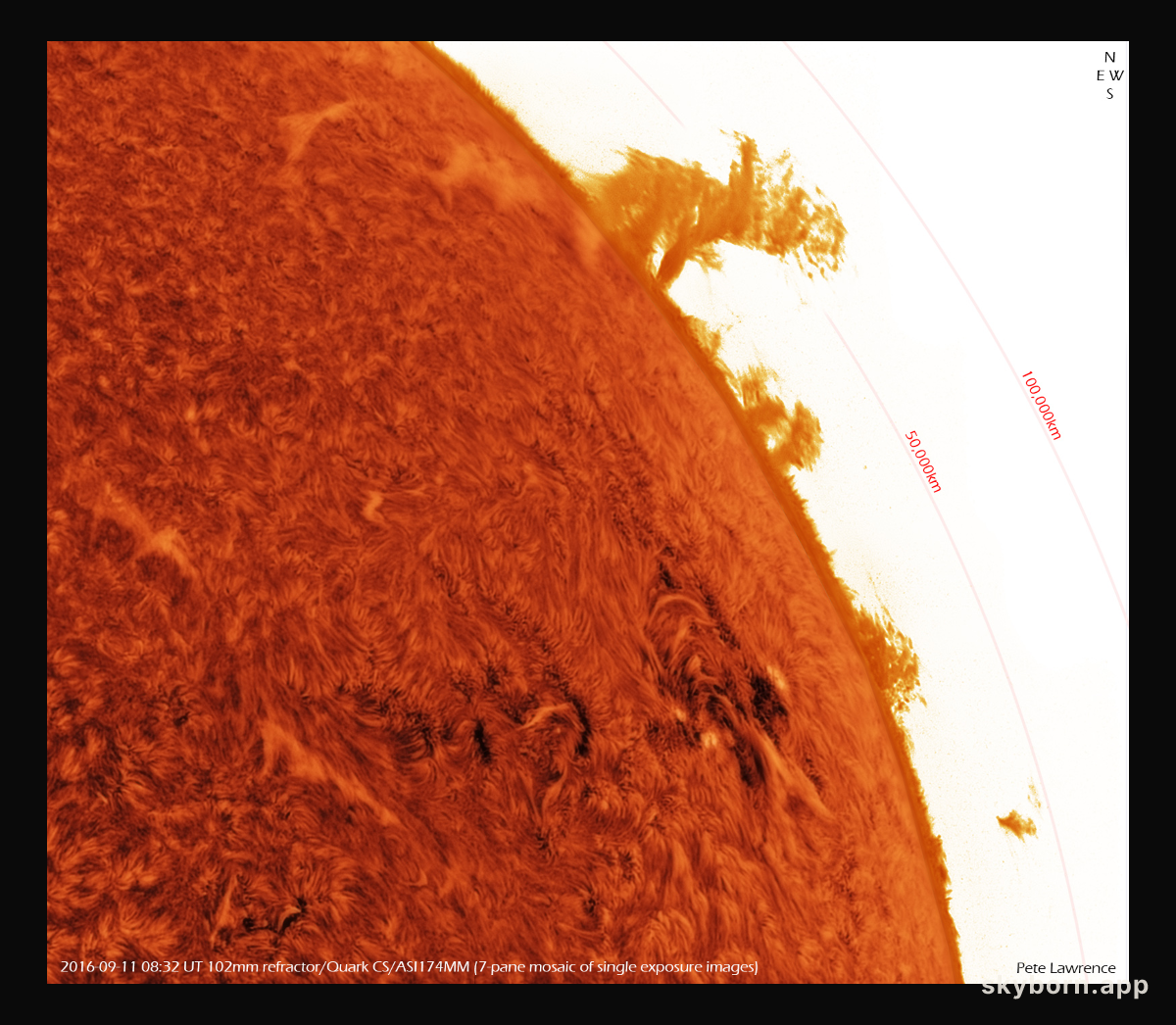 50,000 Kilometers over the Sun