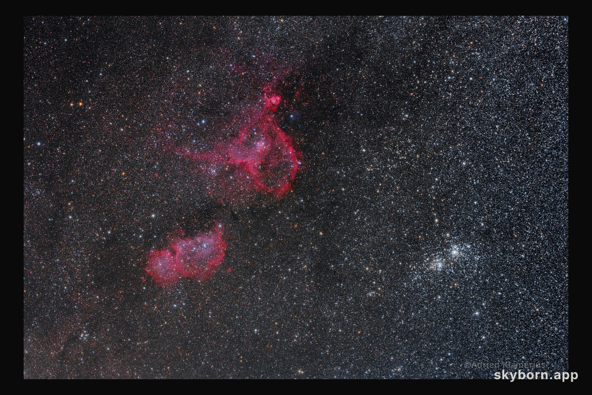Heart and Soul and Double Cluster