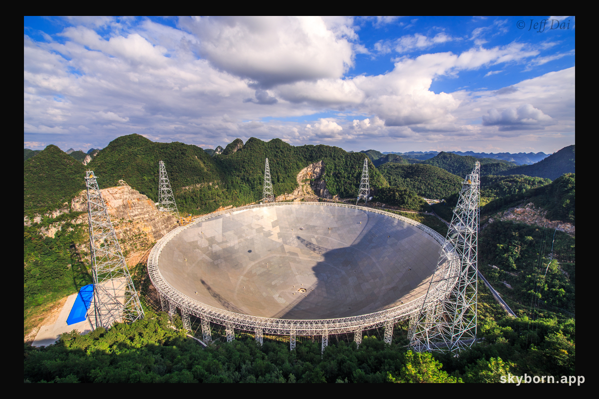 Five Hundred Meter Aperture Spherical Telescope