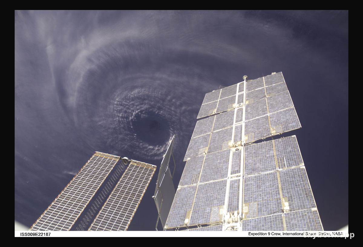 Hurricane Ivan from the Space Station