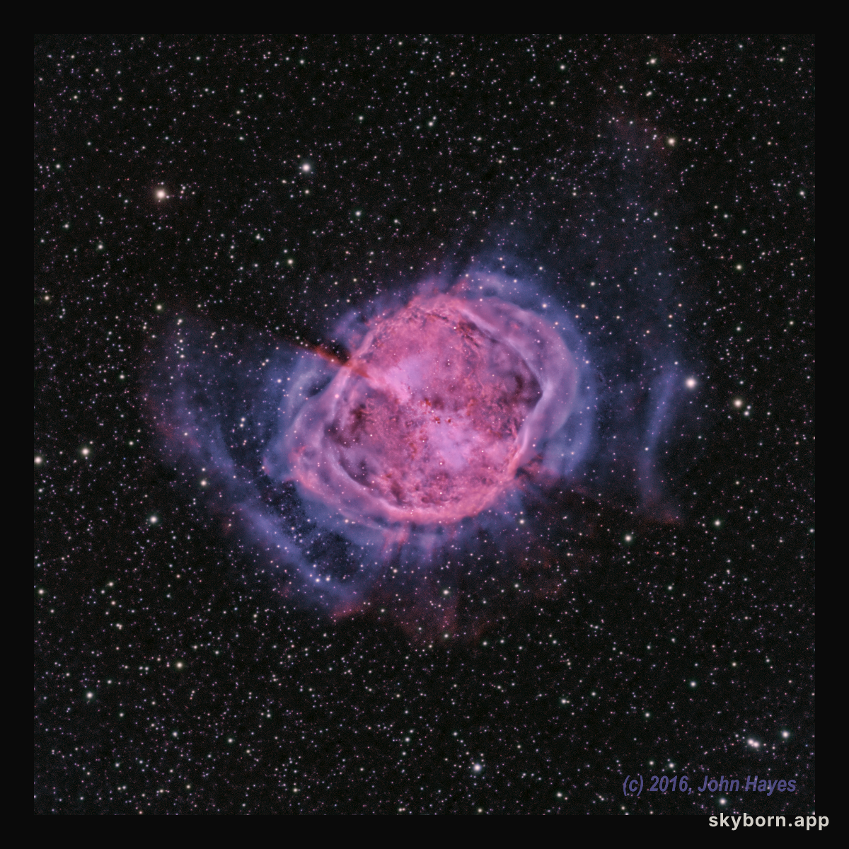 M27: The Dumbbell Nebula
