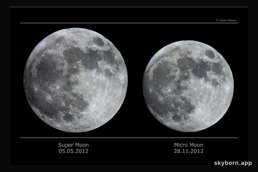 Super Moon vs. Micro Moon