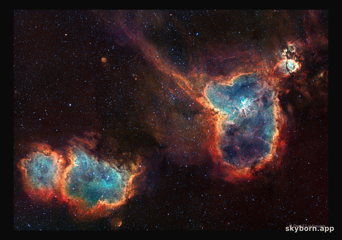The Heart and Soul Nebulas