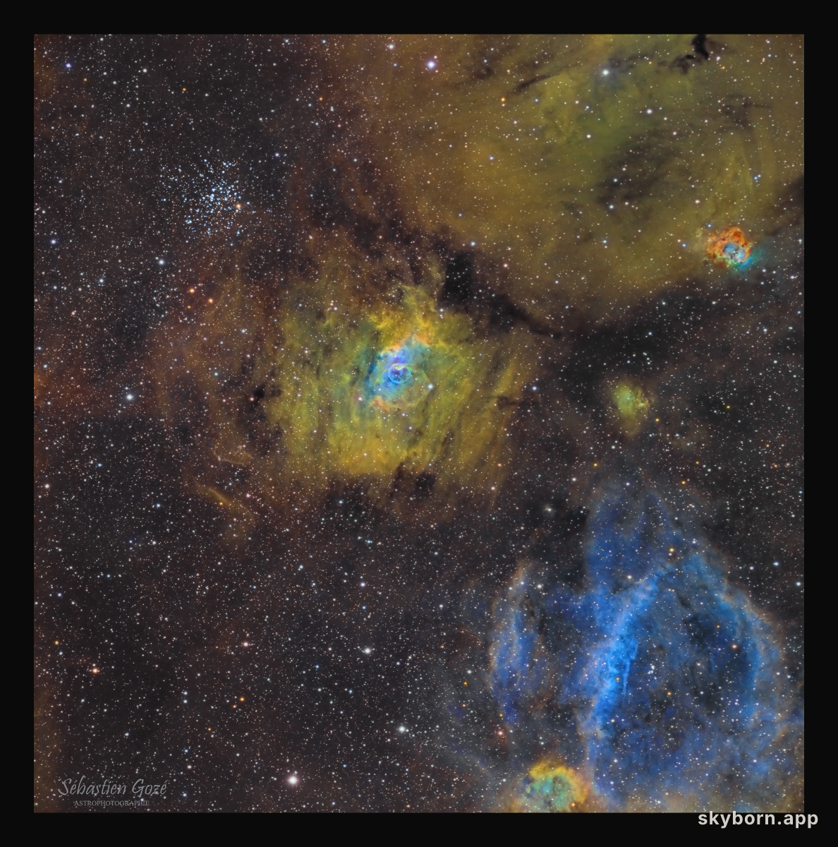NGC 7635: Bubble in a Cosmic Sea
