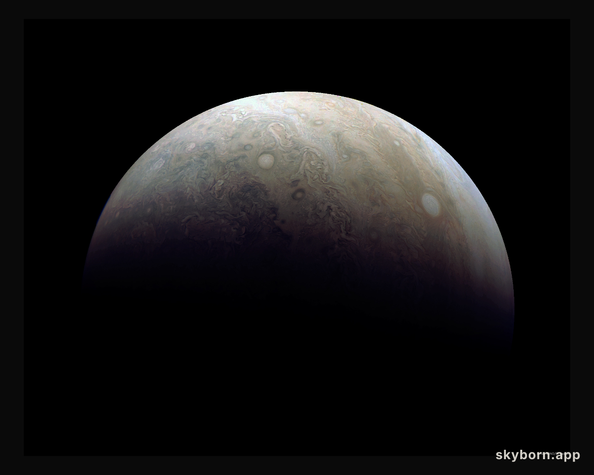 Southern Jupiter from Perijove 3