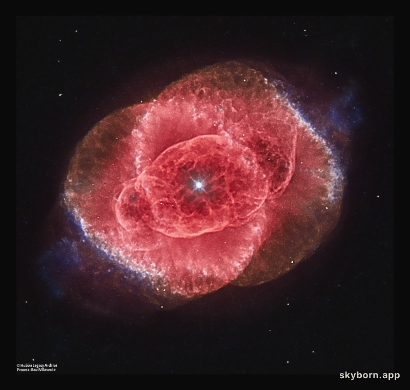 The Cat's Eye Nebula from Hubble