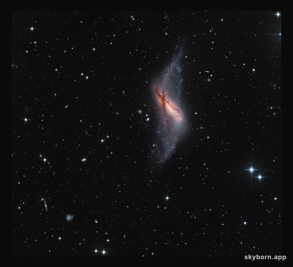 Polar Ring Galaxy NGC 660