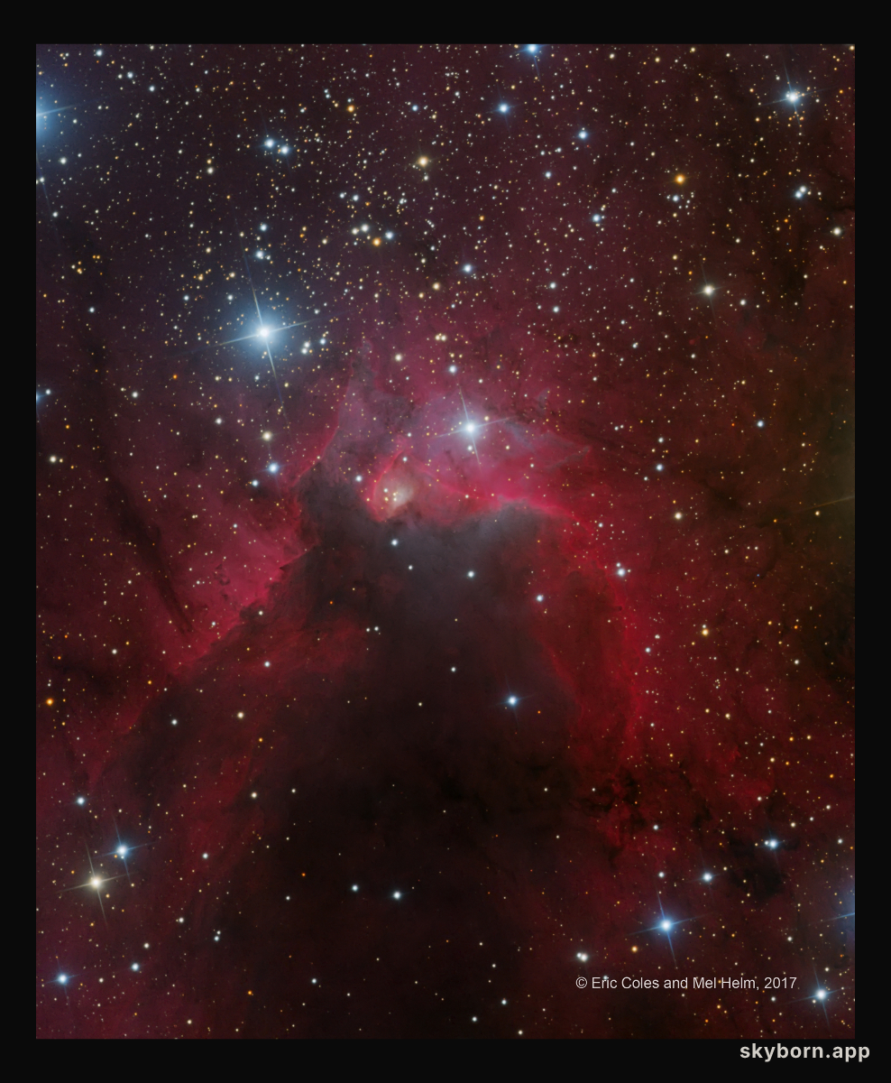 SH2-155: The Cave Nebula