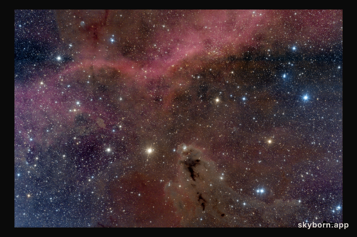 Dark Nebula LDN 1622 and Barnard's Loop