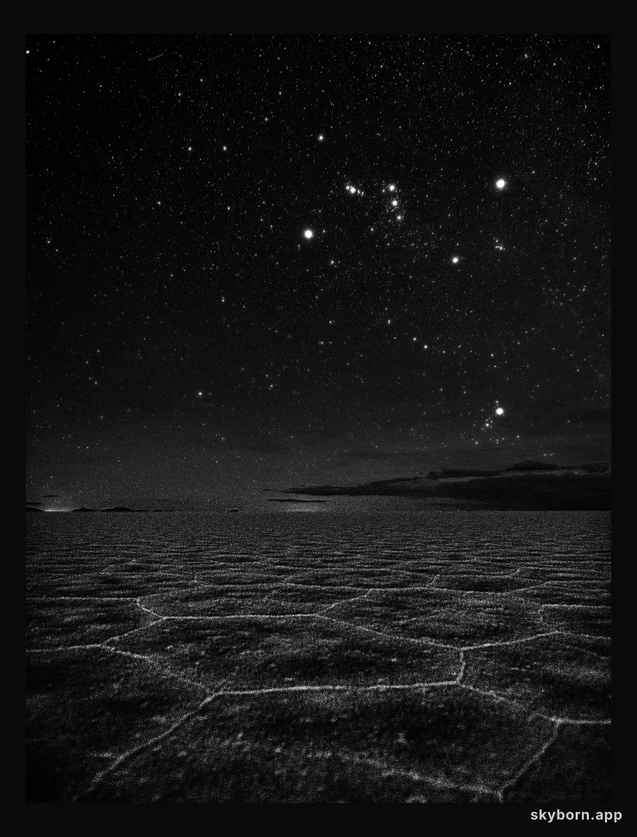 Luminous Salar de Uyuni