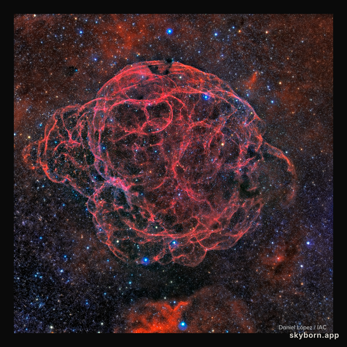 Simeis 147: Supernova Remnant