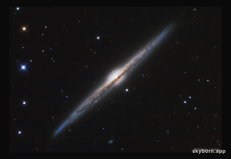 NGC 4565: Galaxy on Edge