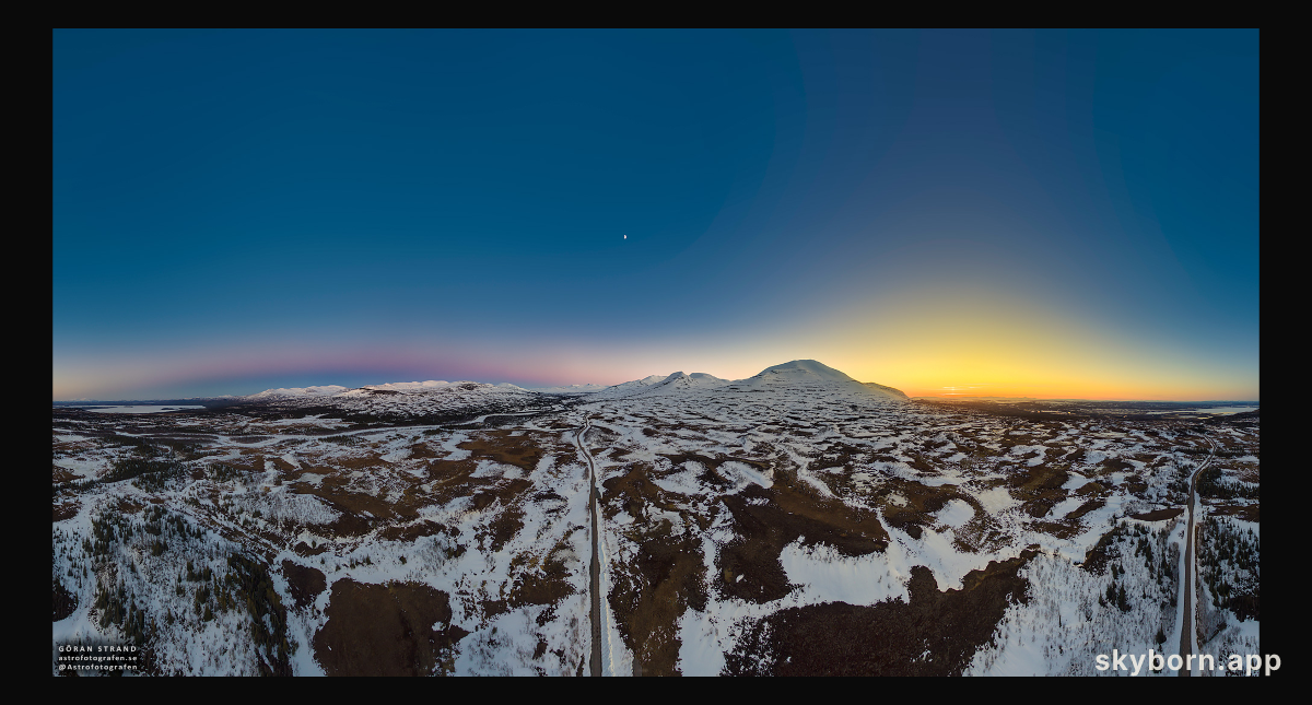 Shadowrise and Sunset