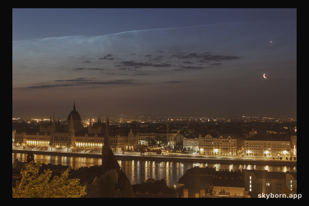 Solstice Conjunction over Budapest