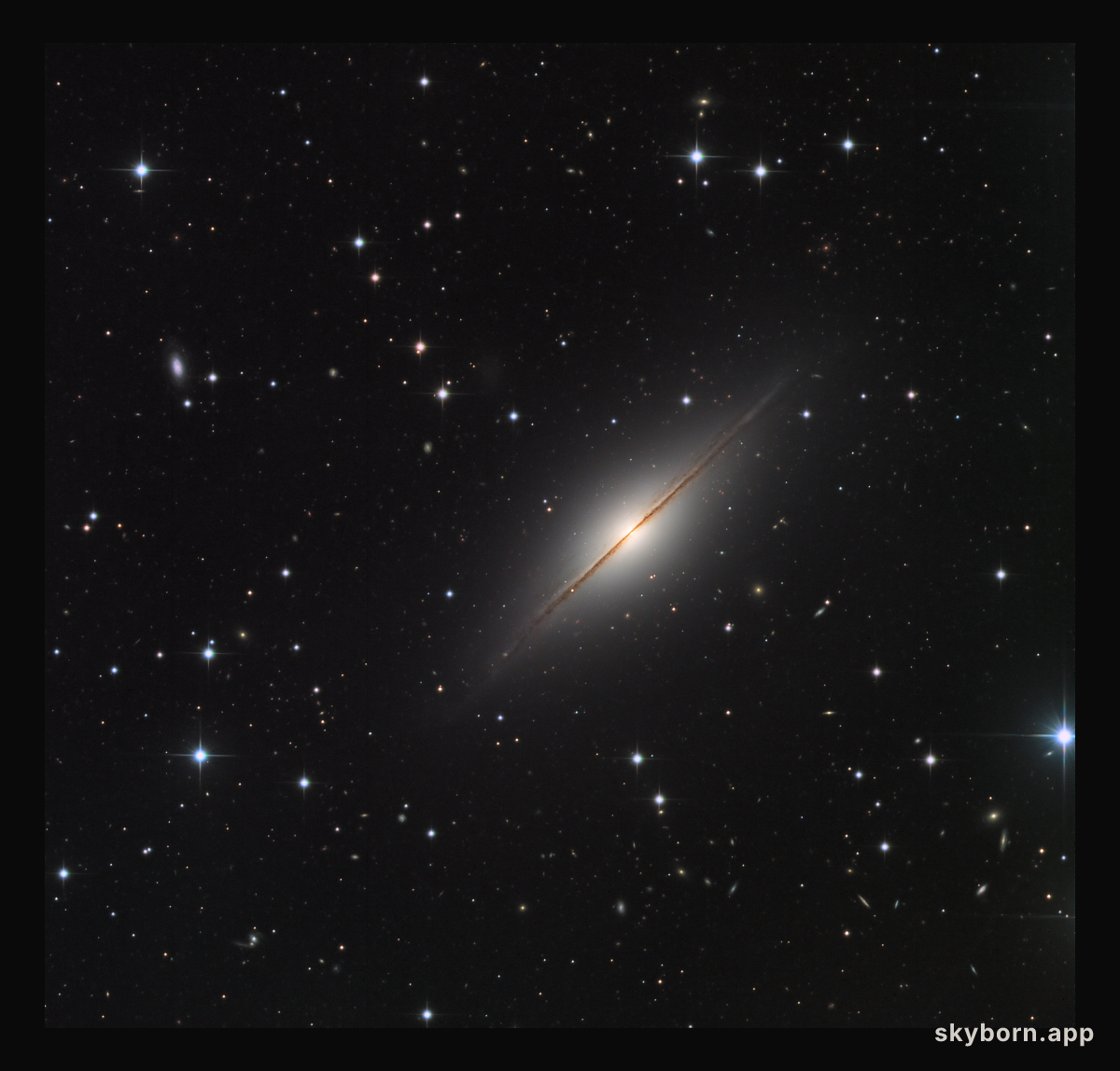NGC 7814: The Little Sombrero in Pegasus