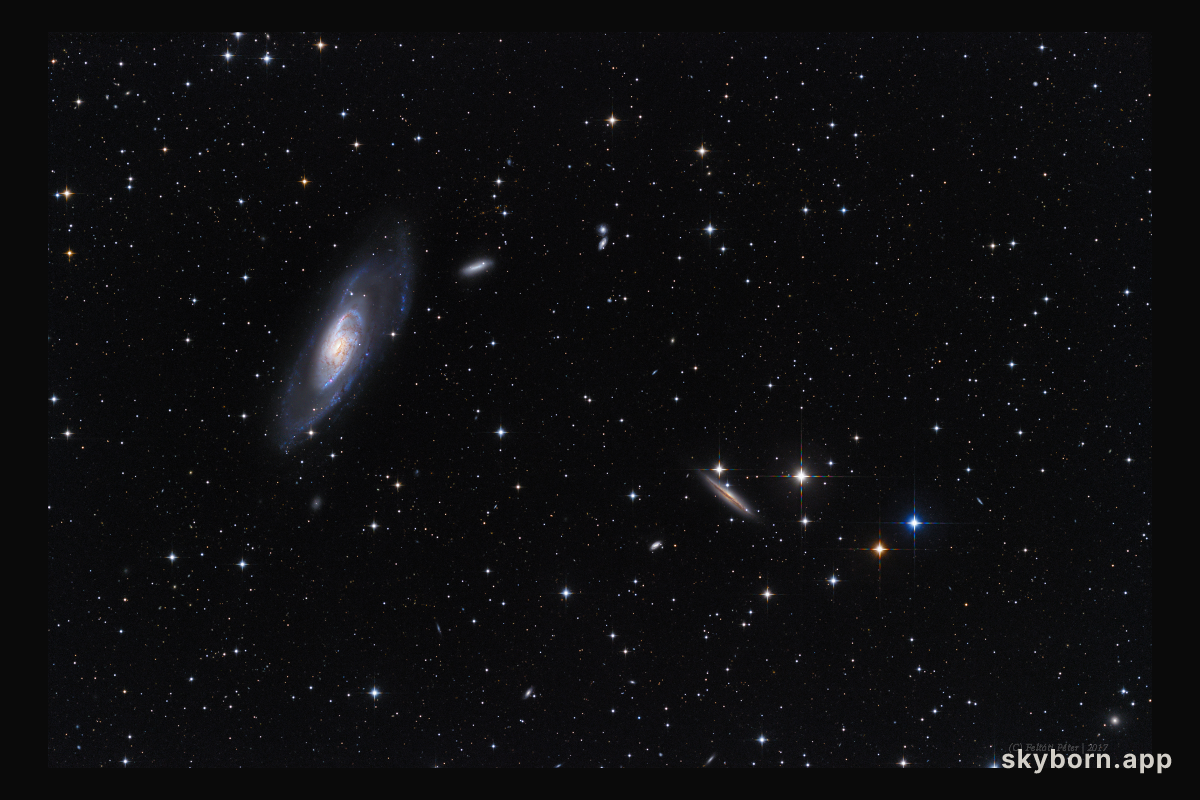 A View Toward M106