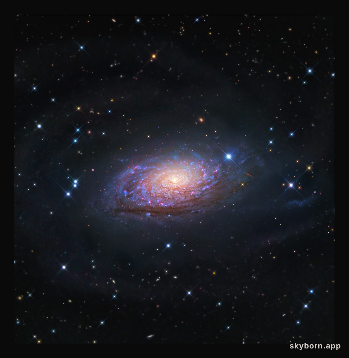 Messier 63: The Sunflower Galaxy