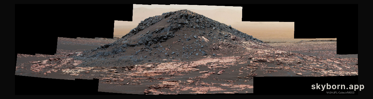 Ireson Hill on Mars